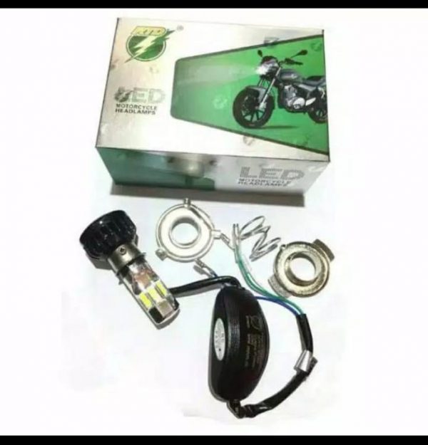 Jual Lampu LED Motor 6 Sisi AC DC H6 35W RTD 6 Mata 100% ORI RTD